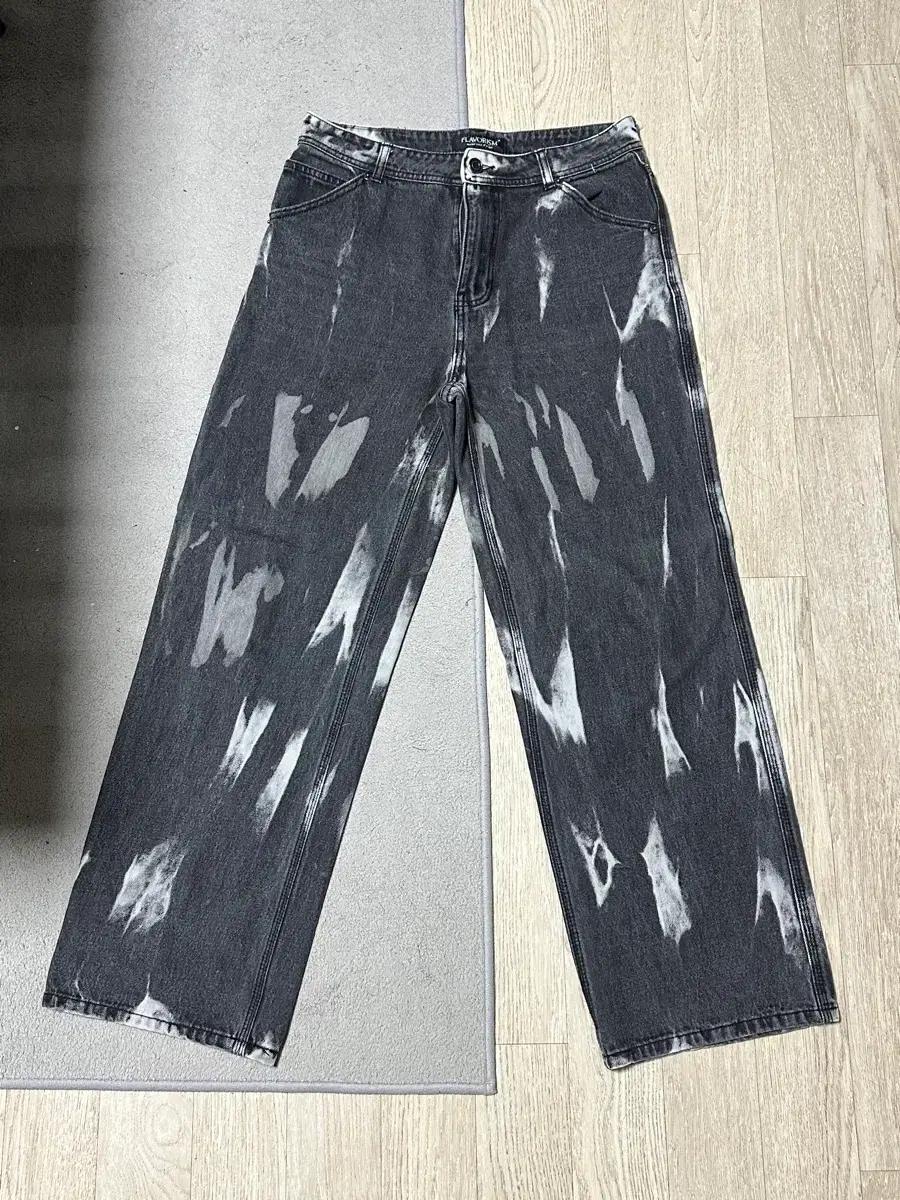 M) 플레이버리즘 타이다이 워시드 카펜터 데님 팬츠