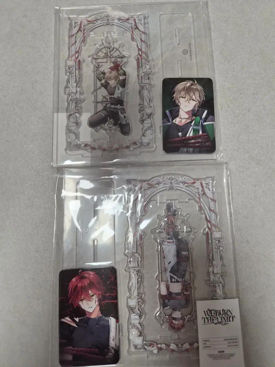 리레볼루션 오뉴님, 류님 4주년 아크릴 스텐드 판매합니다!