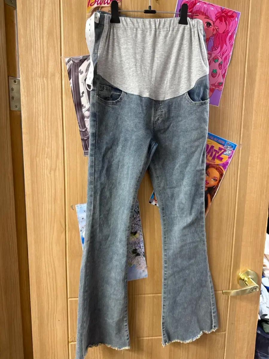 임부복 임산부 부츠컷바지 xl