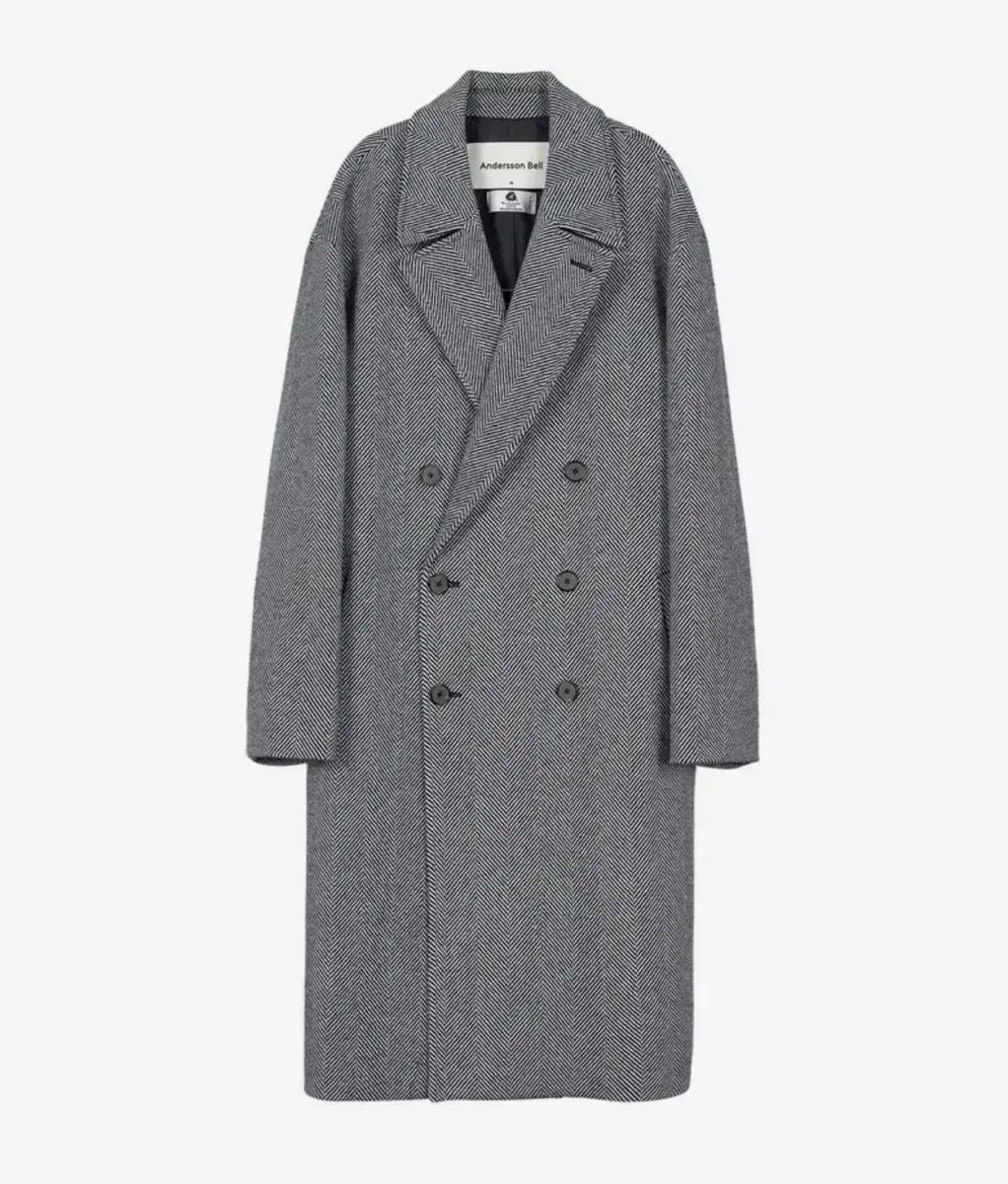 앤더슨벨 캐시미어 헤링본 오버사이즈 코트 M