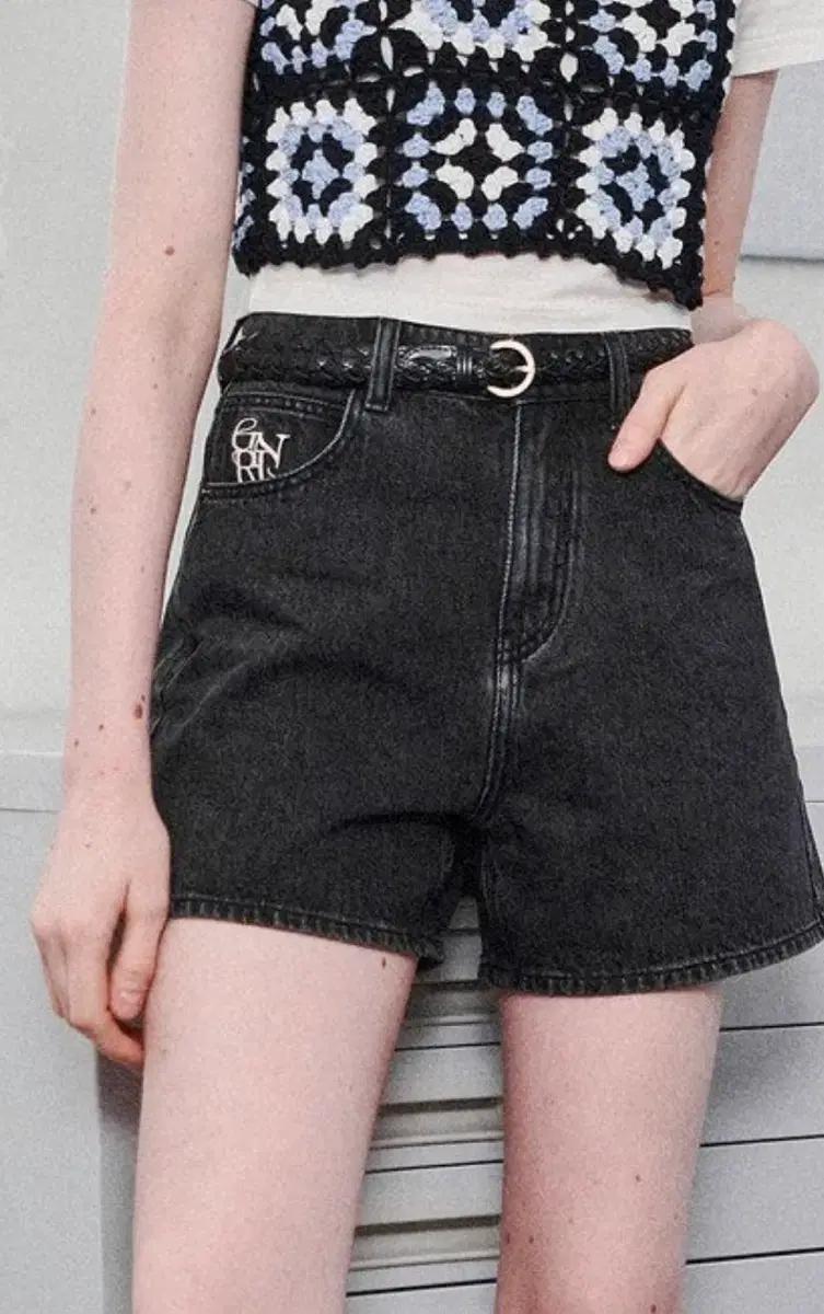 제너럴아이디어 데님 쇼츠
