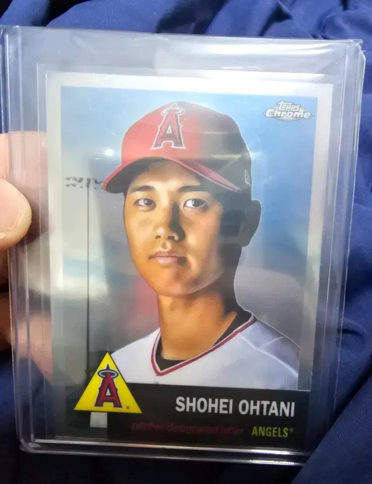 Topps Chrome LA 오타니 쇼헤이 야구 카드