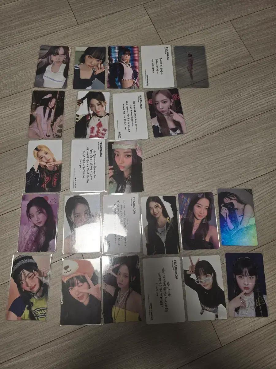 르세라핌 포카 일괄 판매합니다