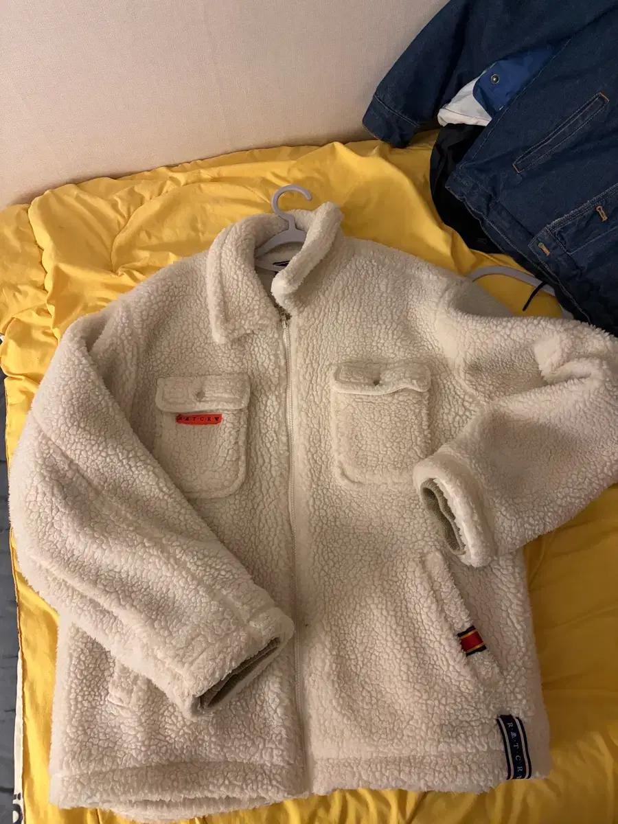 아주 두꺼운 겨울 아우터 남자 코트