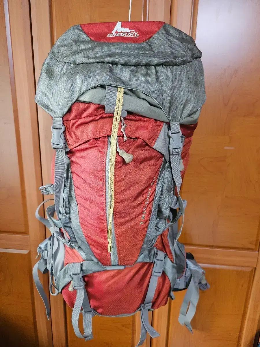 그레고리 트리콘 60 등산 배낭 레드