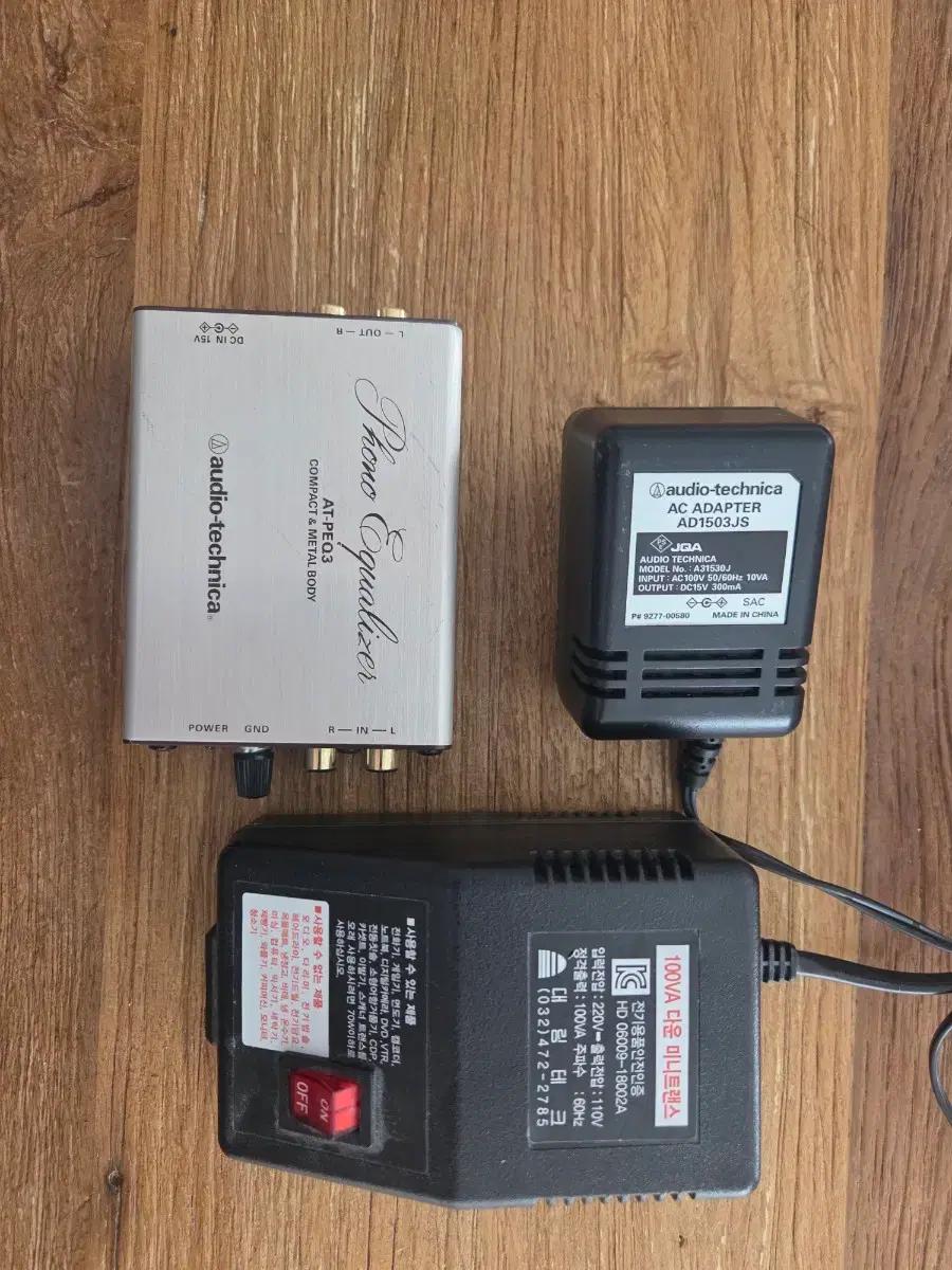 오디오 테크니카 AT-PEQ3 포노 앰프