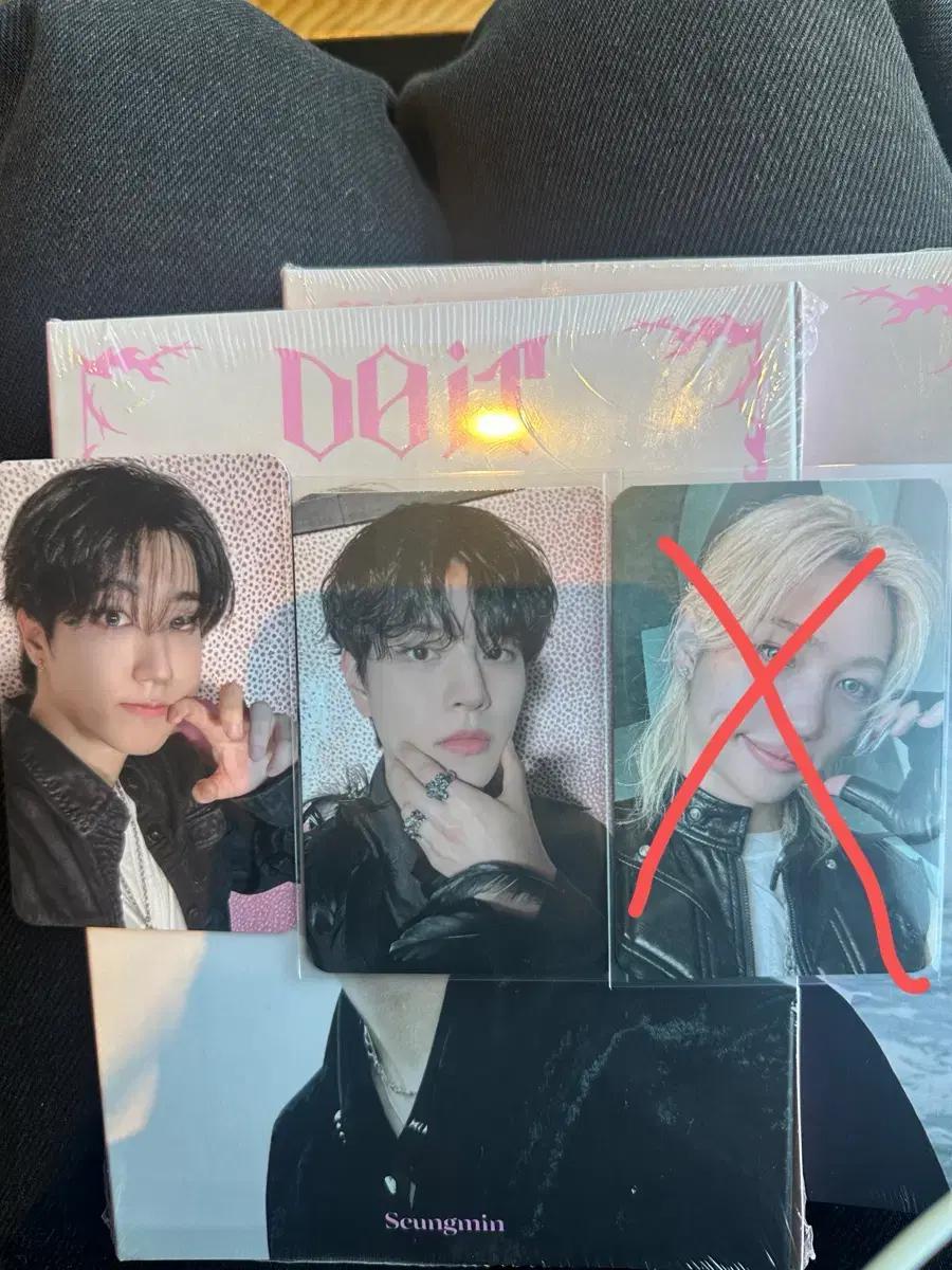 스키즈 두잇 뮤직코리아 미공포 특전 포카 양도