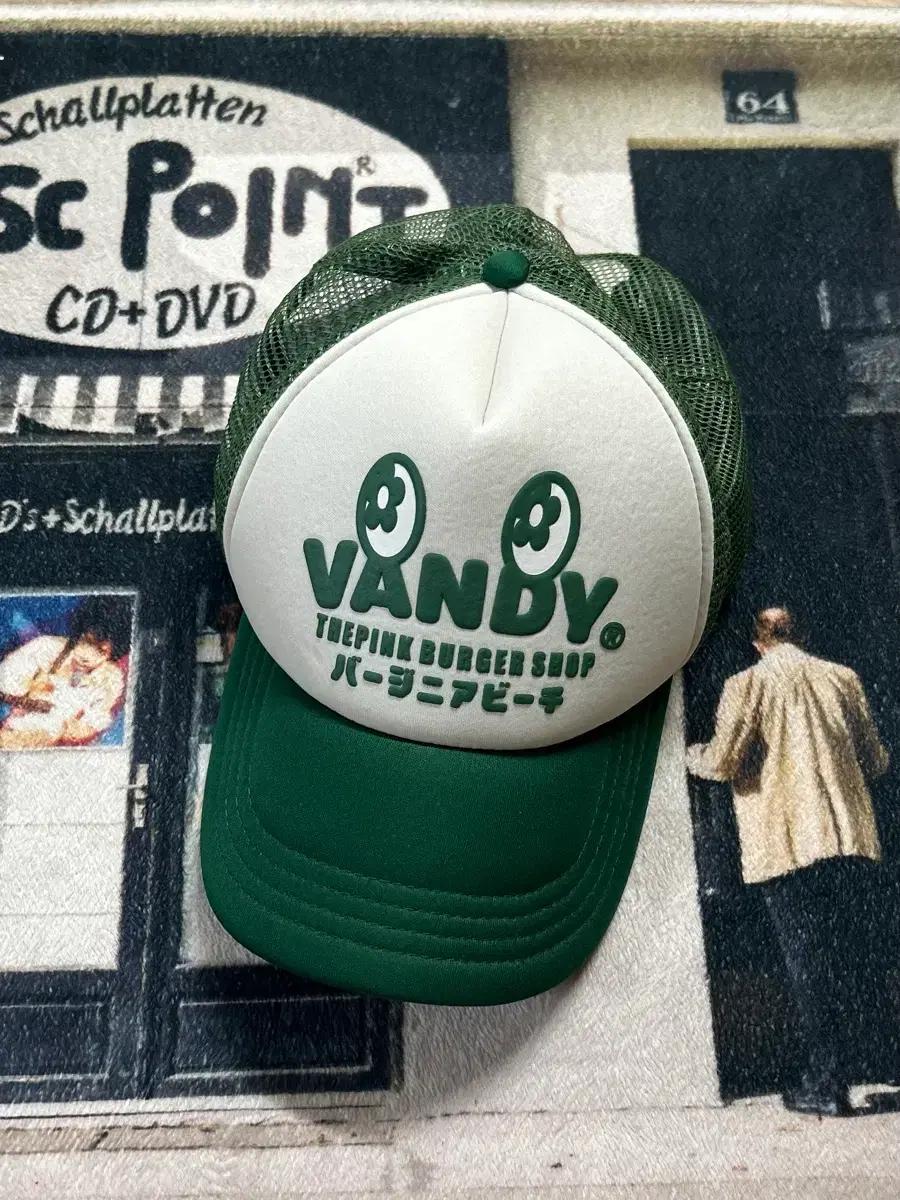 Vandy the pink 반디더핑크 메쉬 트러커 볼캡 그린