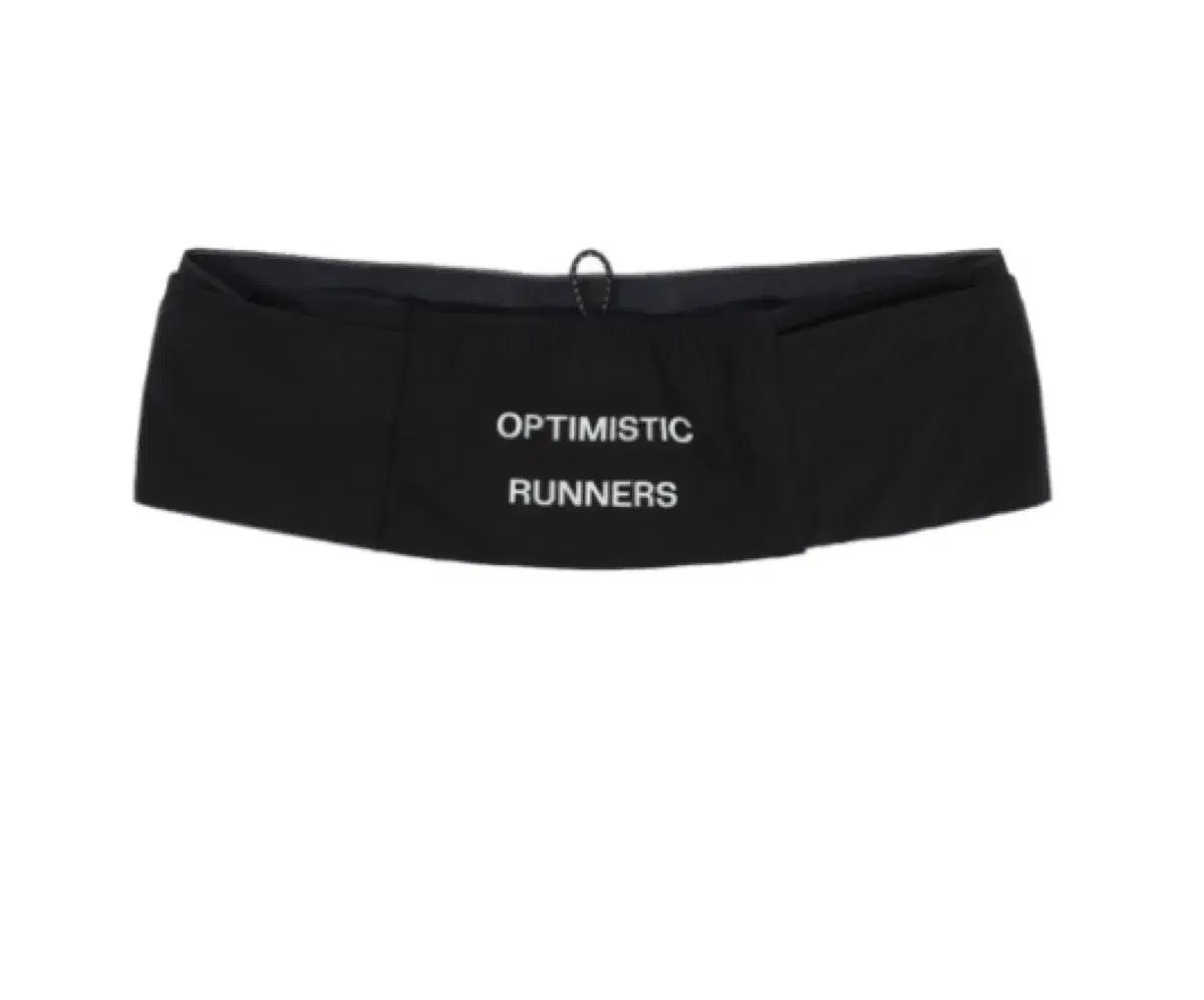 OPTIMISTIC RUNNERS 힙색 블랙