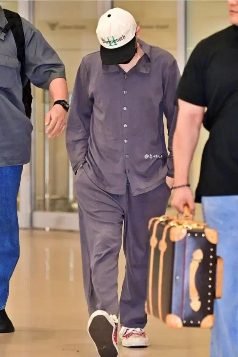 지디가 입은 대한항공 일등석 Frette 잠옷 S사이즈