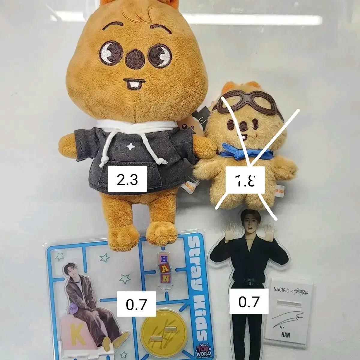 스키즈 스키주 한 한쿼카 인형 아크릴 스탠드 판매