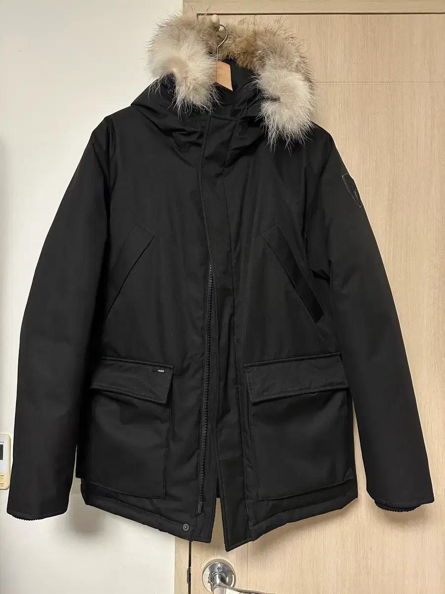 노비스 nobis 헤리티지 남성 패딩 블랙 103사이즈