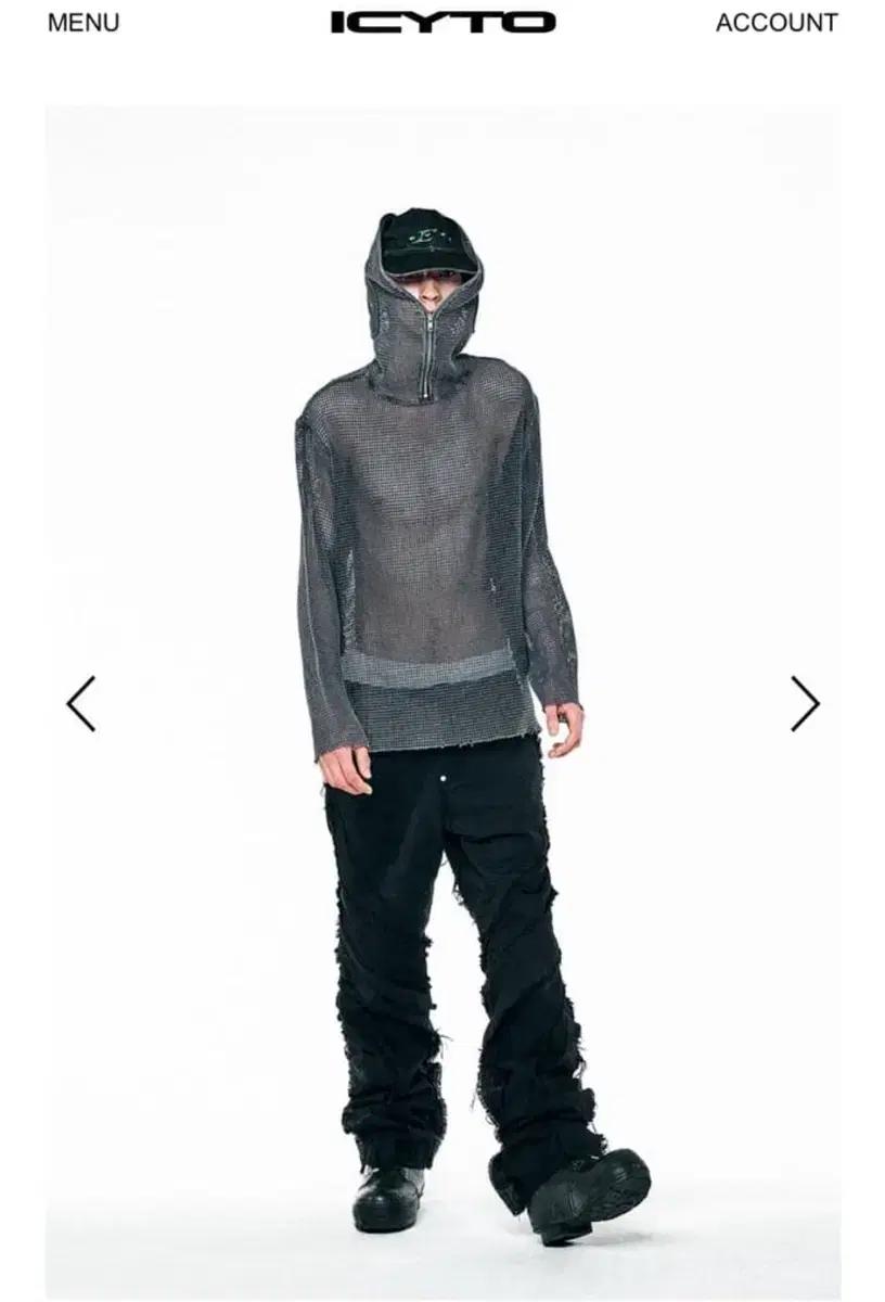 ICYTO 아이시토 메쉬 집 후디