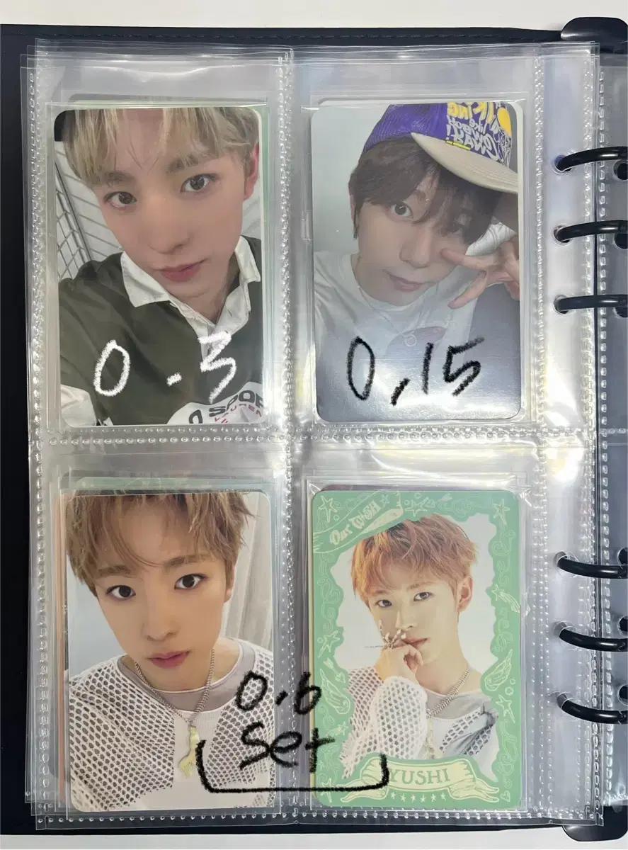 엔시티위시 포카 양도 유우시 료