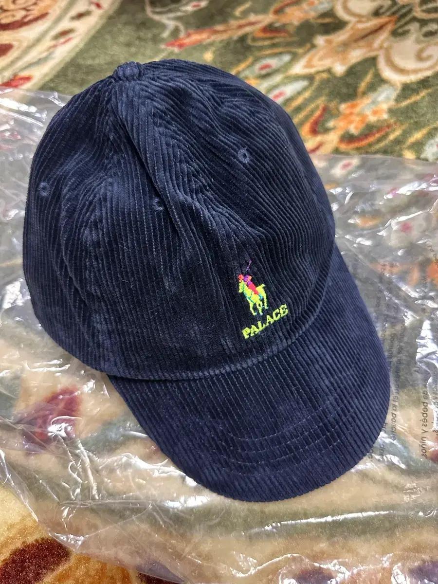 팔라스 폴로 랄프로렌 코듀로이 캡 모자 네이비