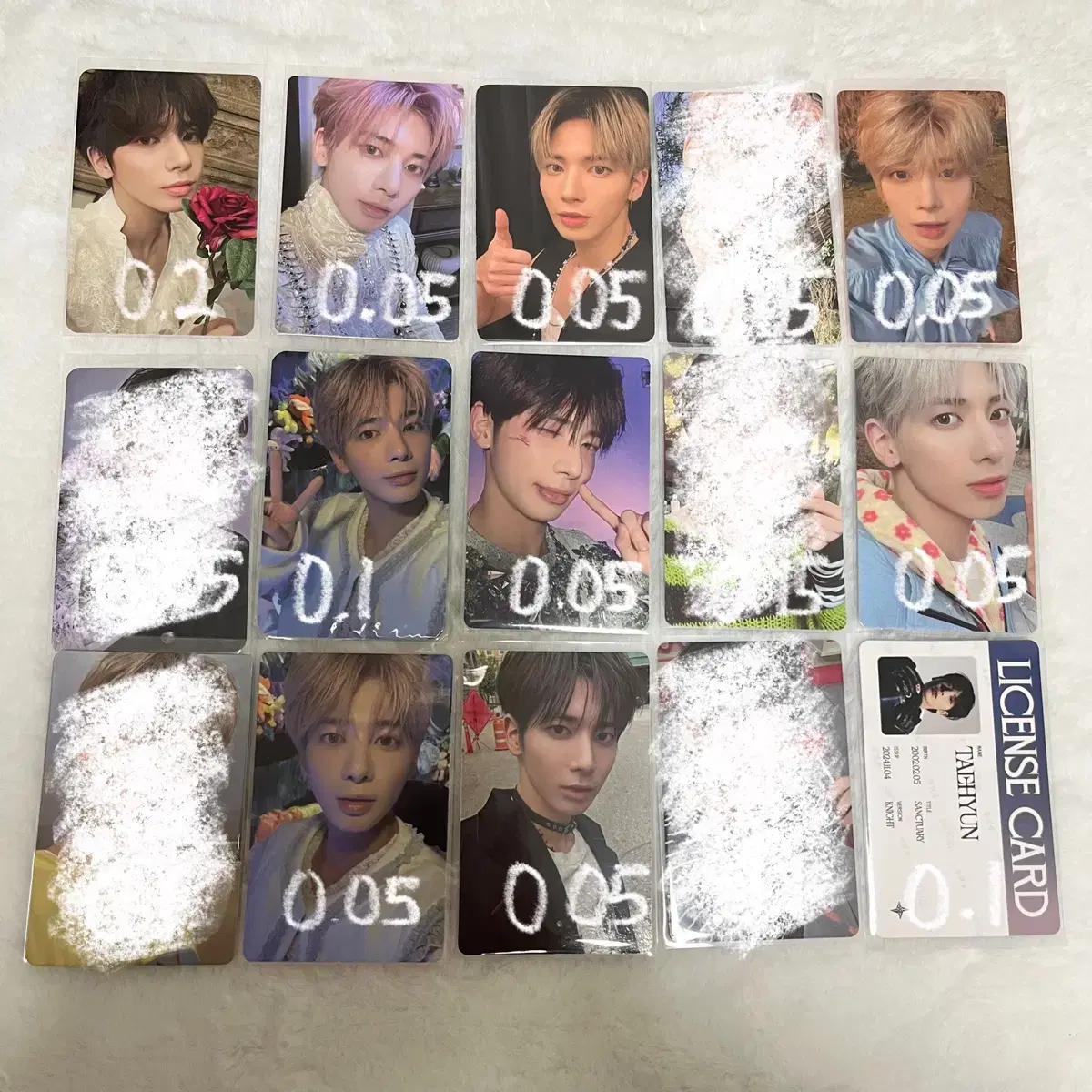 최수빈 최연준 강태현 최범규 휴닝카이 투바투 포카 판매