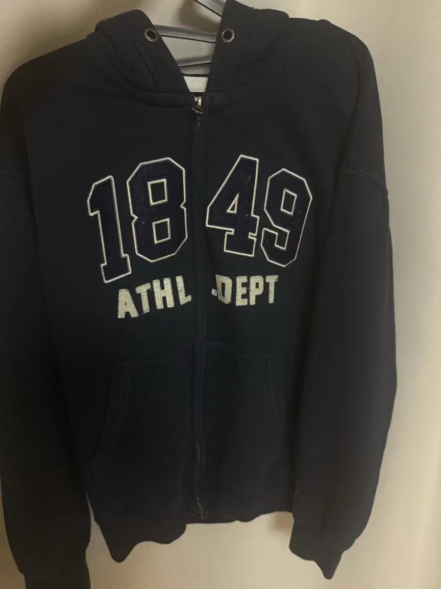 후아유 후드집업 네이비 m