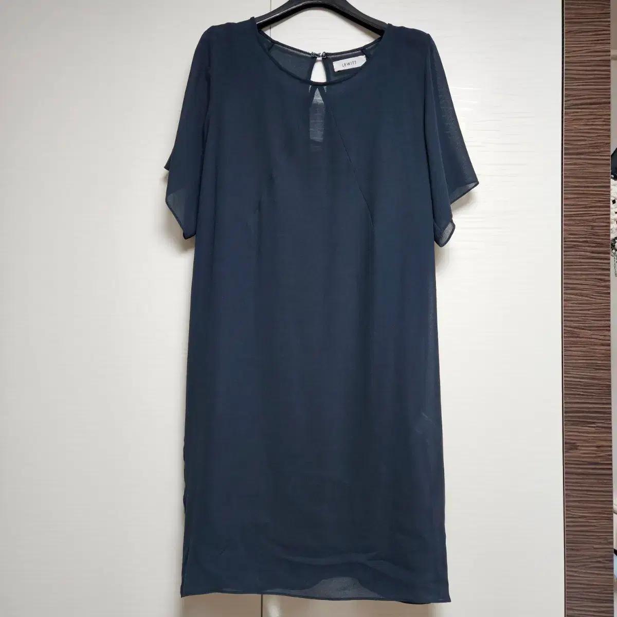 르윗 딥그린 시폰원피스 55 (이너원피스 포함)