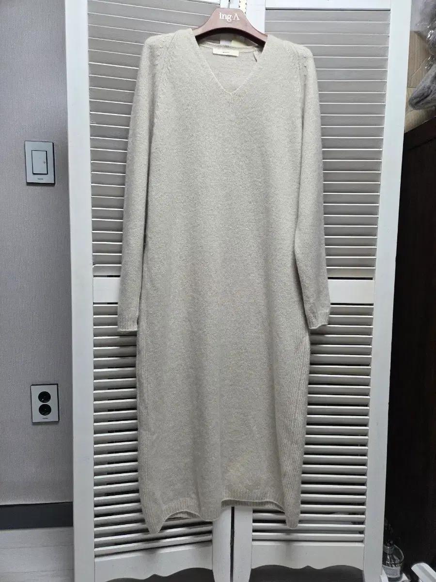 보웬 BOWEN  캐시미어 엑스트라 파인울 니트 원피스