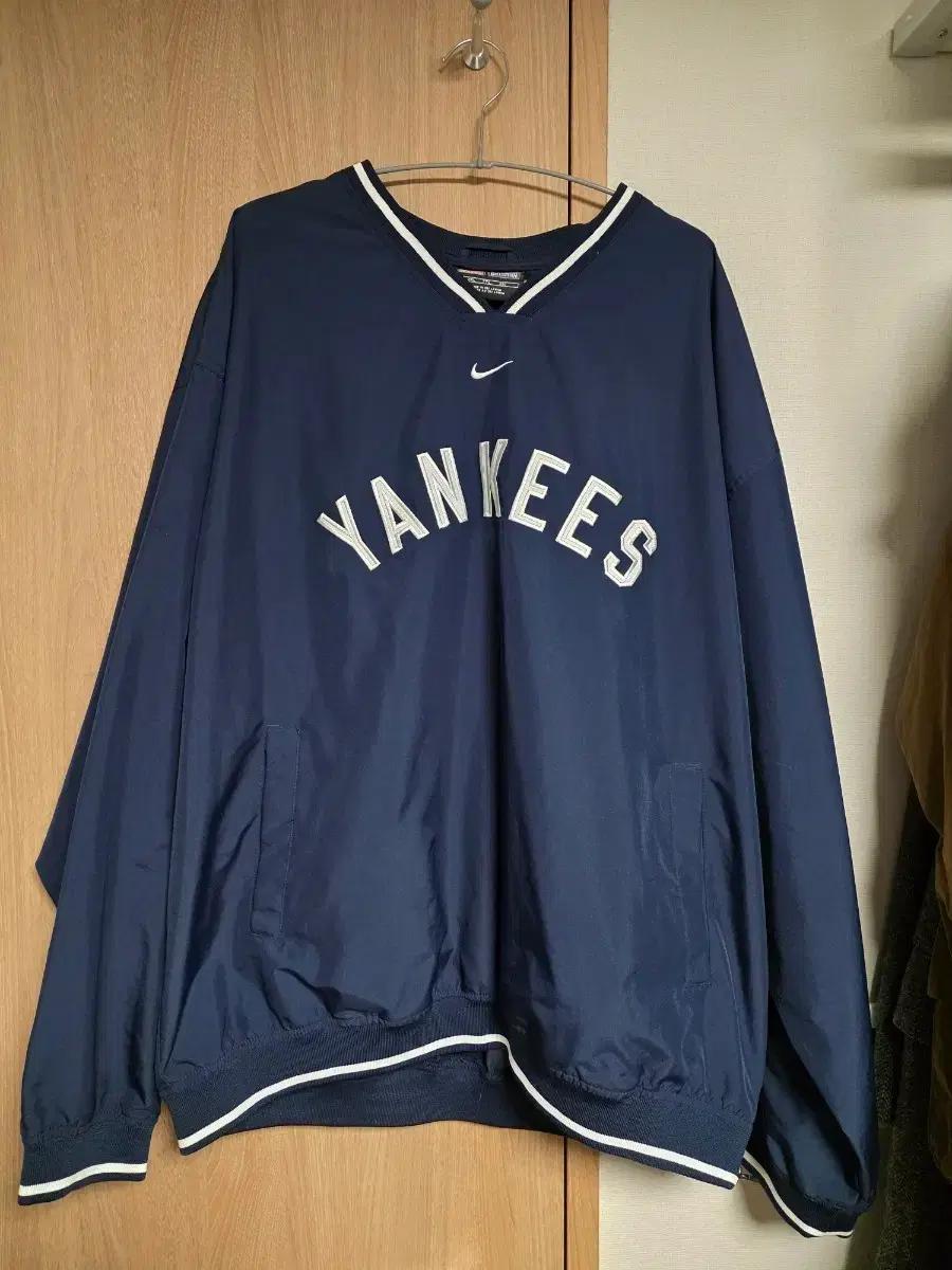 [XXL] 나이키 뉴욕 양키스 바람막이 윈드브레이커 풀오버