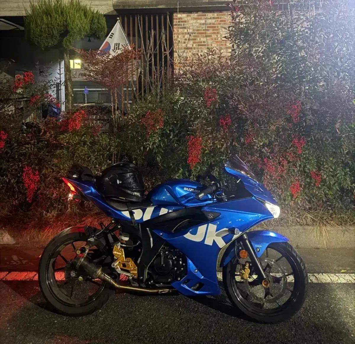 스즈키 gsxr125 Rcb백스텝