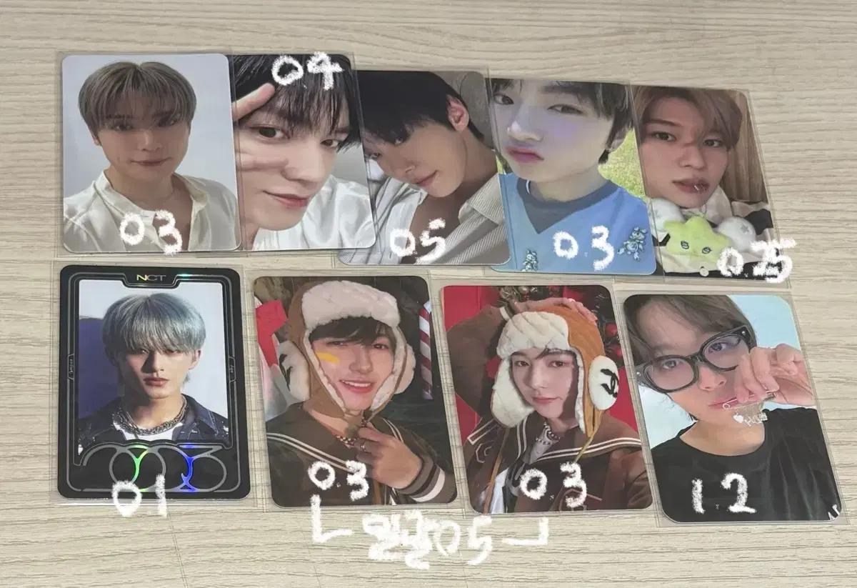 엔시티 포카 판매 (127,dream,wish)