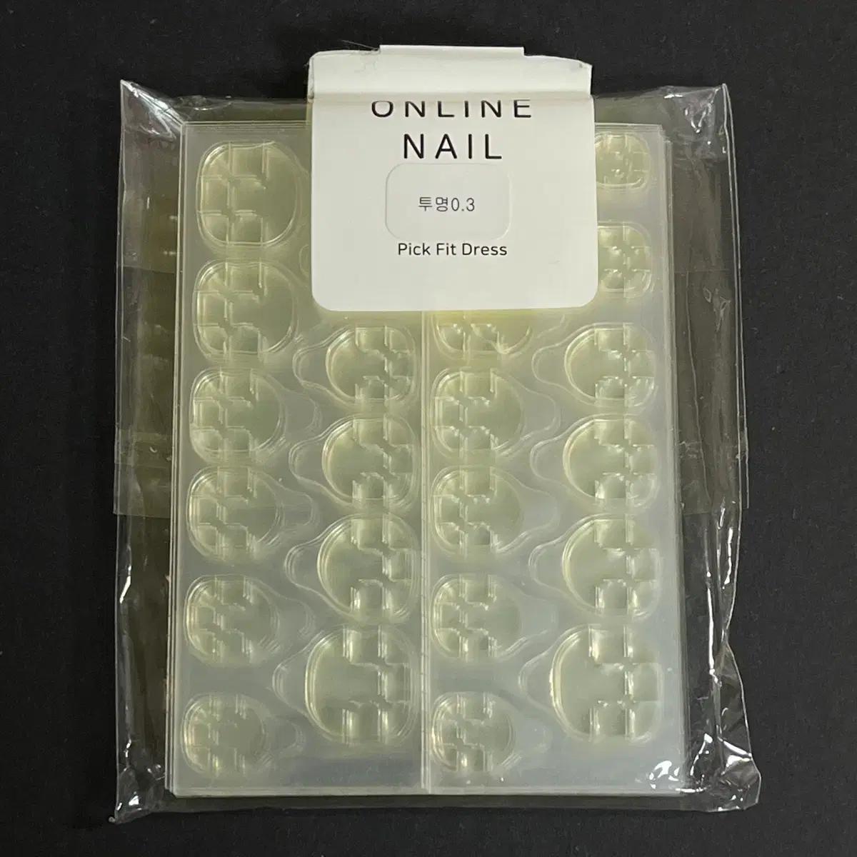 네일팁 양면테이프 스티커 투명 0.3