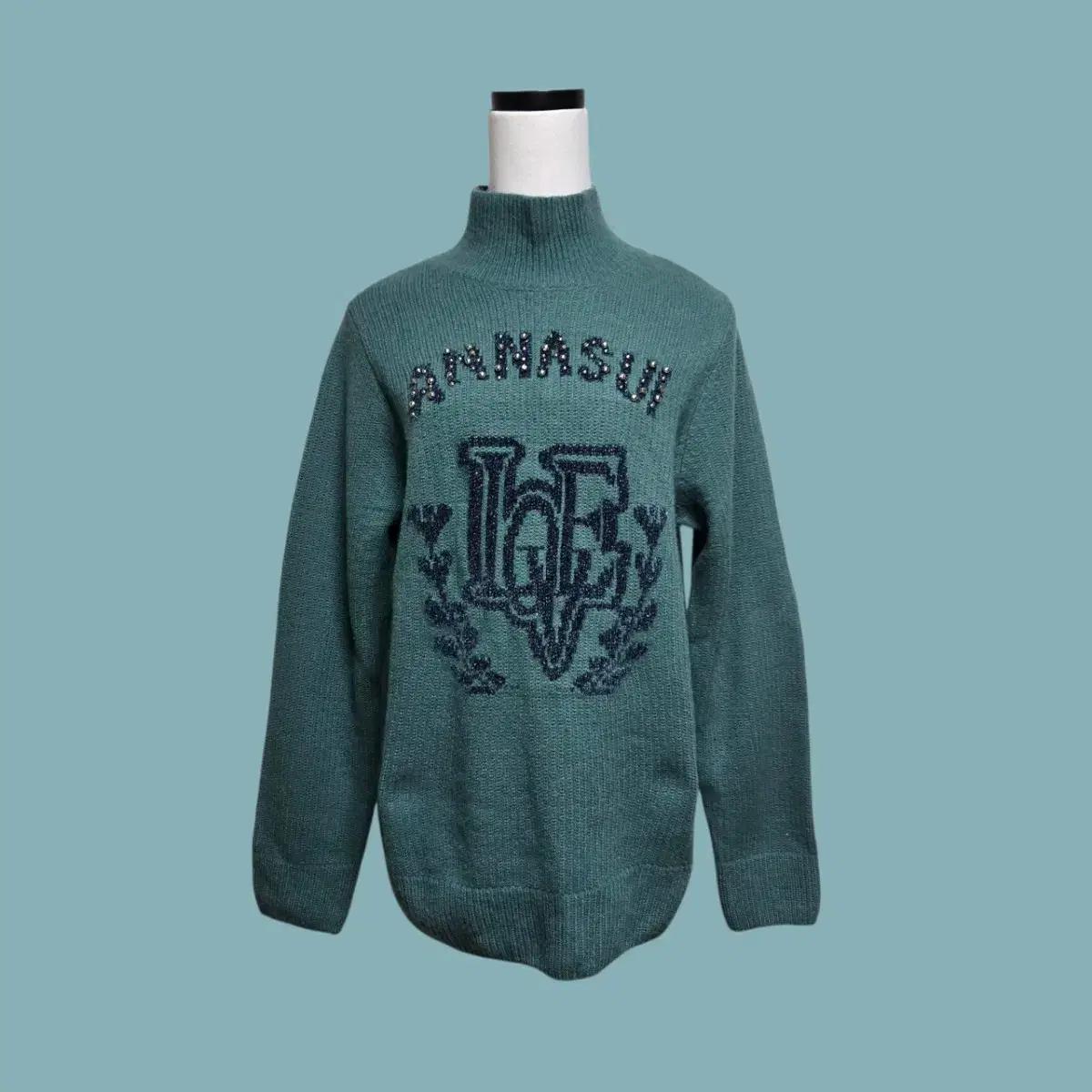 안나수이 큐빅 캐시미어 니트 / 여성니트