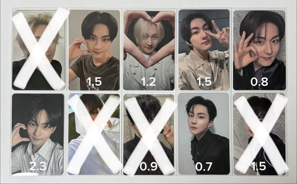 엔하이픈 포카 양도 정원희승제이제이크성훈선우니키