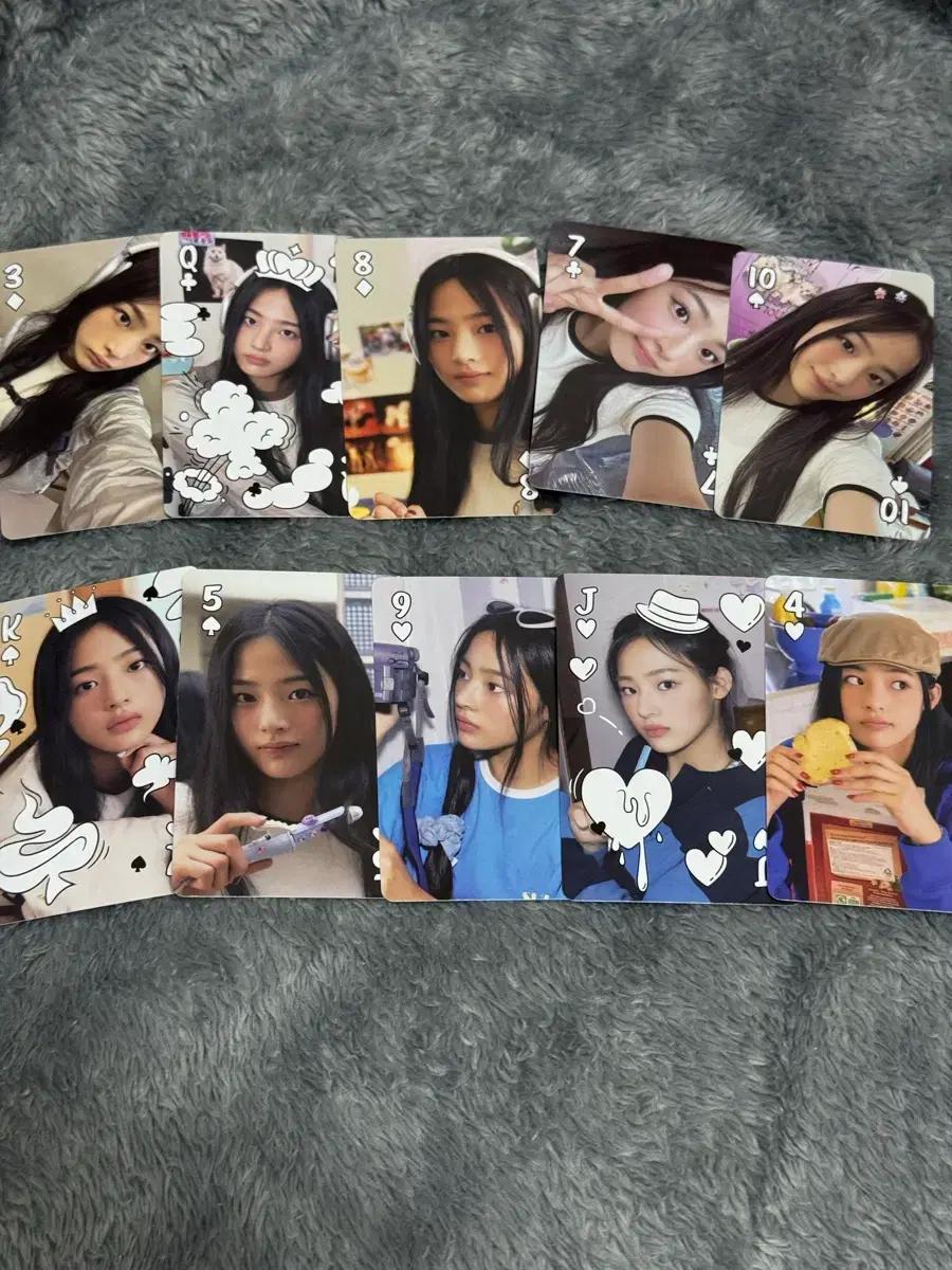 뉴진스 2023 시즌그리팅 포토카드 세트 해린 민지 하니