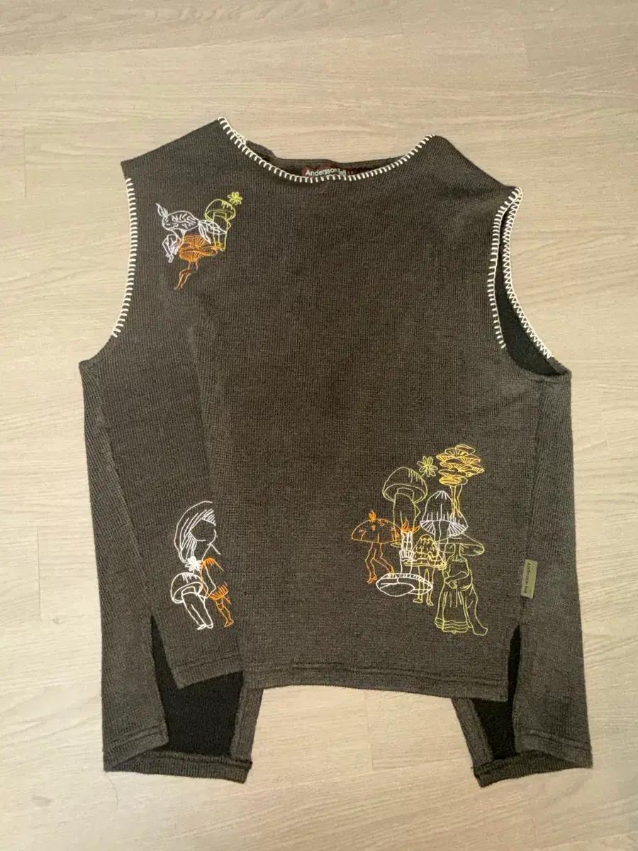 앤더슨벨 니트 베스트 S사이즈