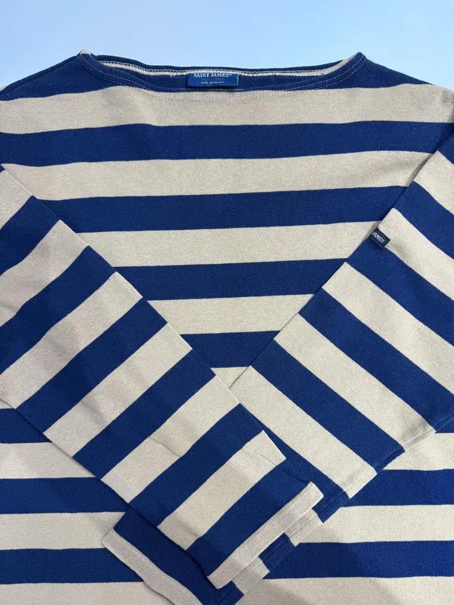 세인트제임스 스트라이프 긴팔티 L