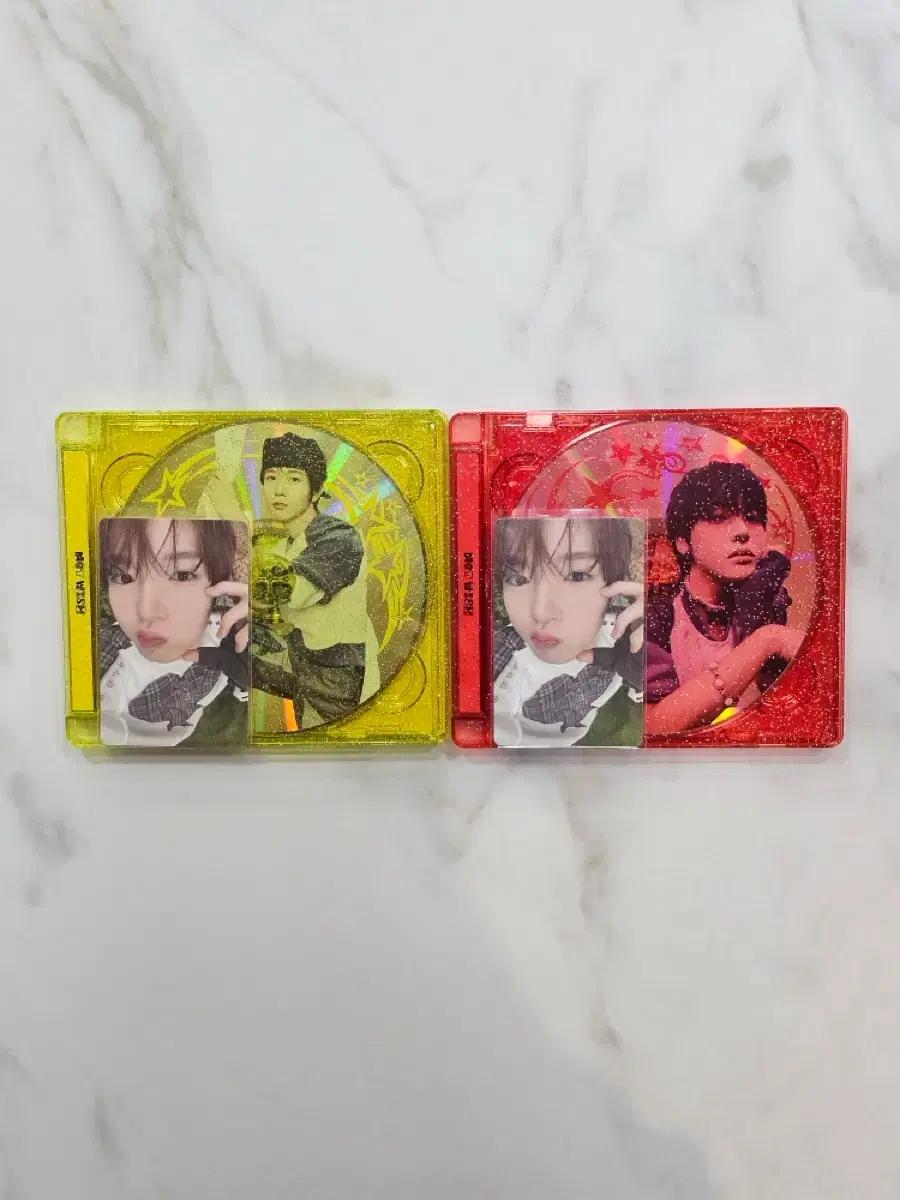 (일괄) 엔시티 위시 컬러 쥬얼 미개봉 앨범 료 리쿠 포카o