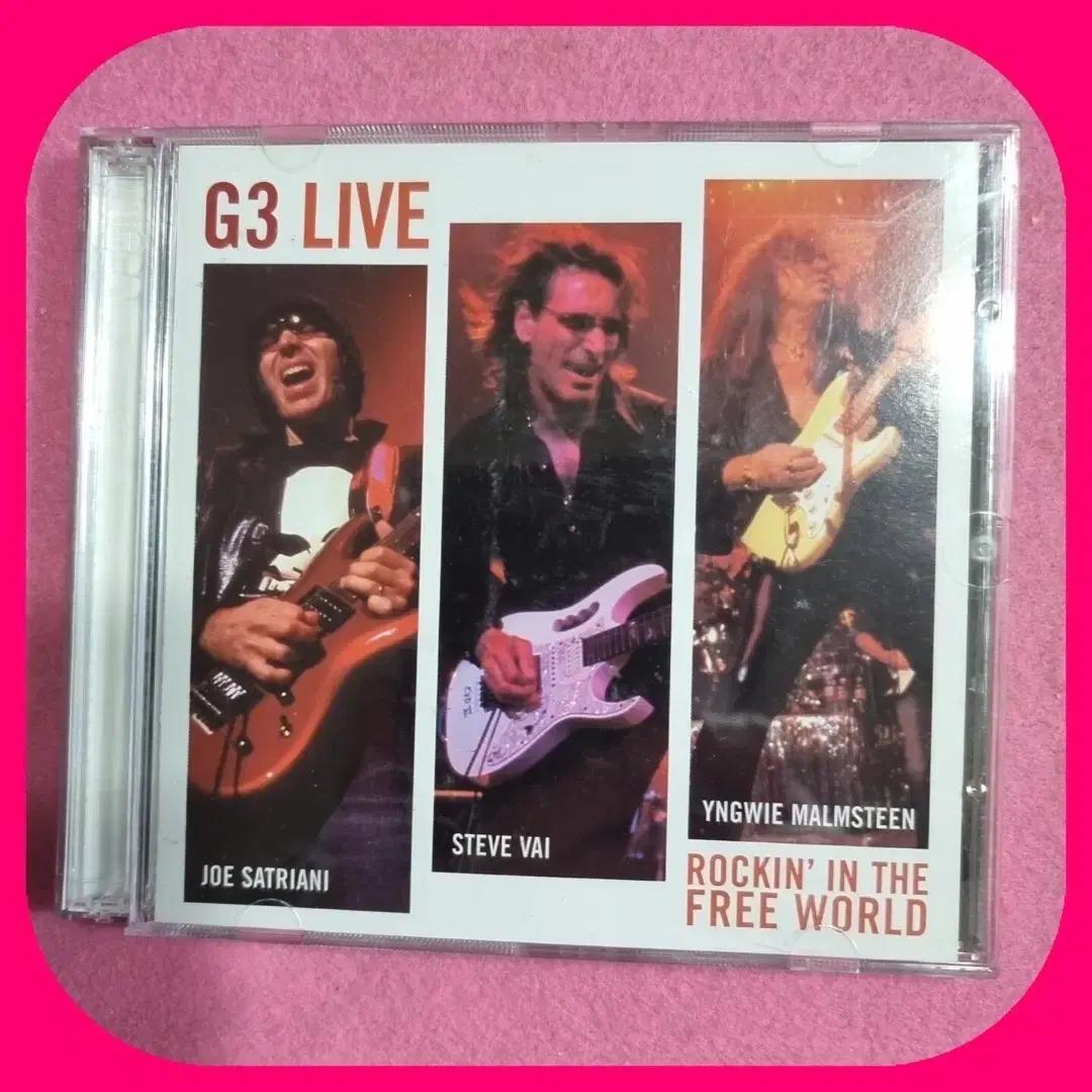 G3 Live 프리월드 2CD NM