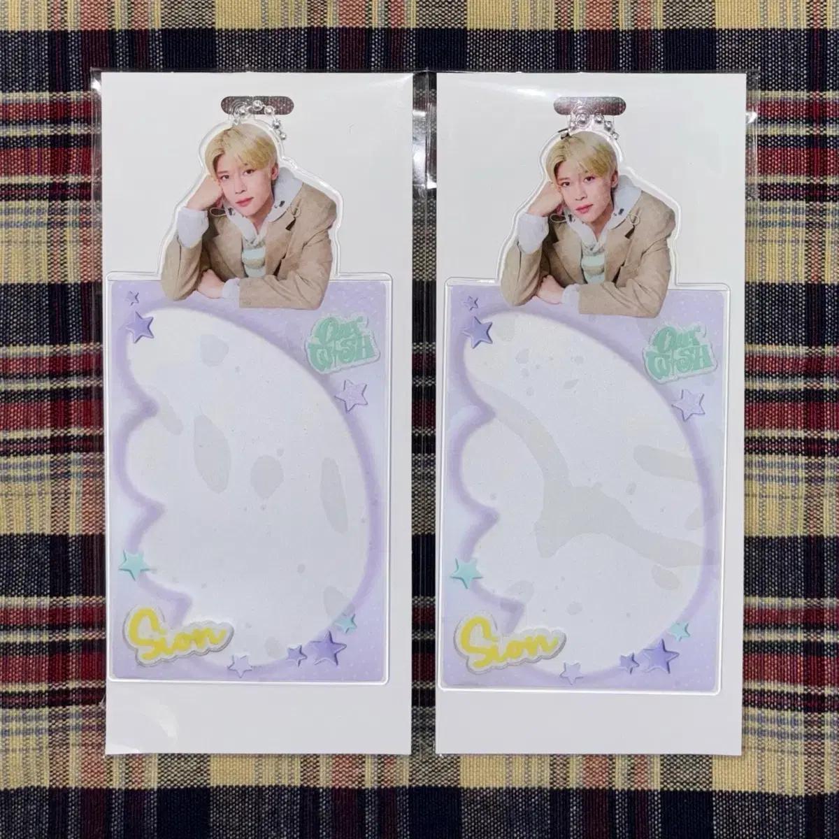 (1.0) 엔시티 위시 시온 일본투어 콘서트 랜덤토이 포카 홀더 슬리브