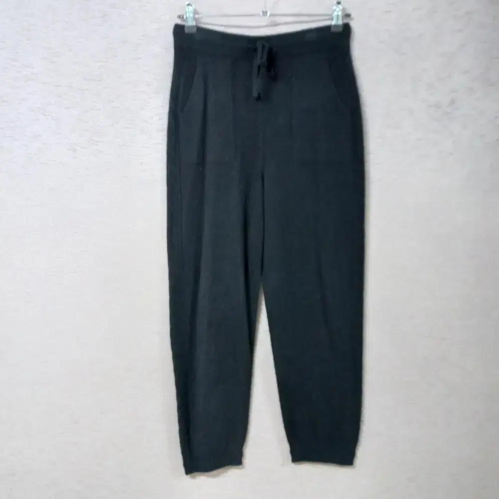 A12-1/SJ WANI 블랙 캐시미어혼방 니트팬츠 여성