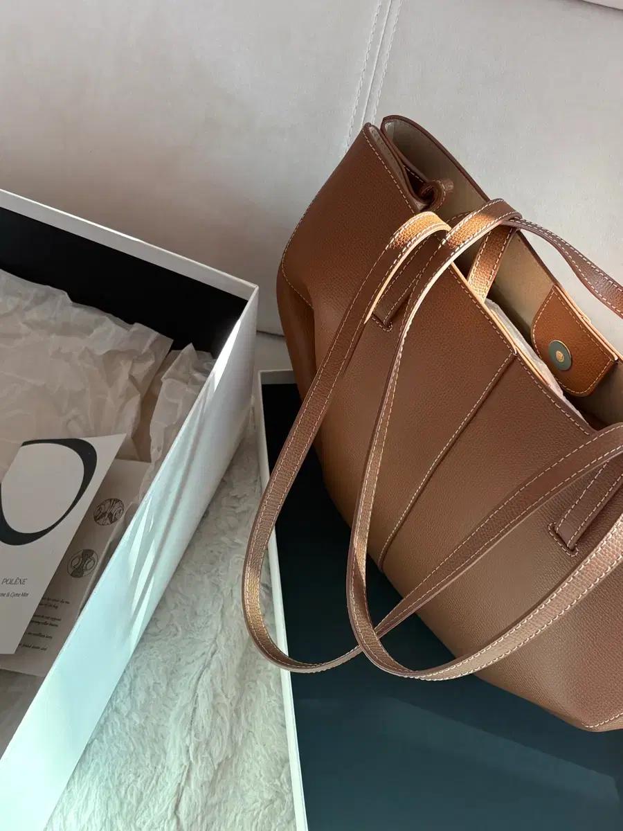 폴렌느 시미 미니 심 카멜 정품