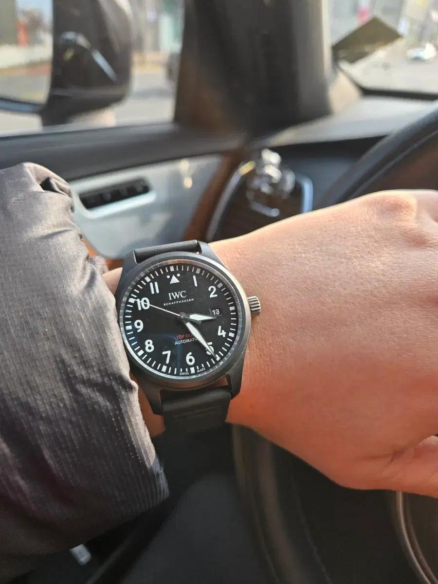 iwc 파일럿 워치 탑건 41mm시계단품