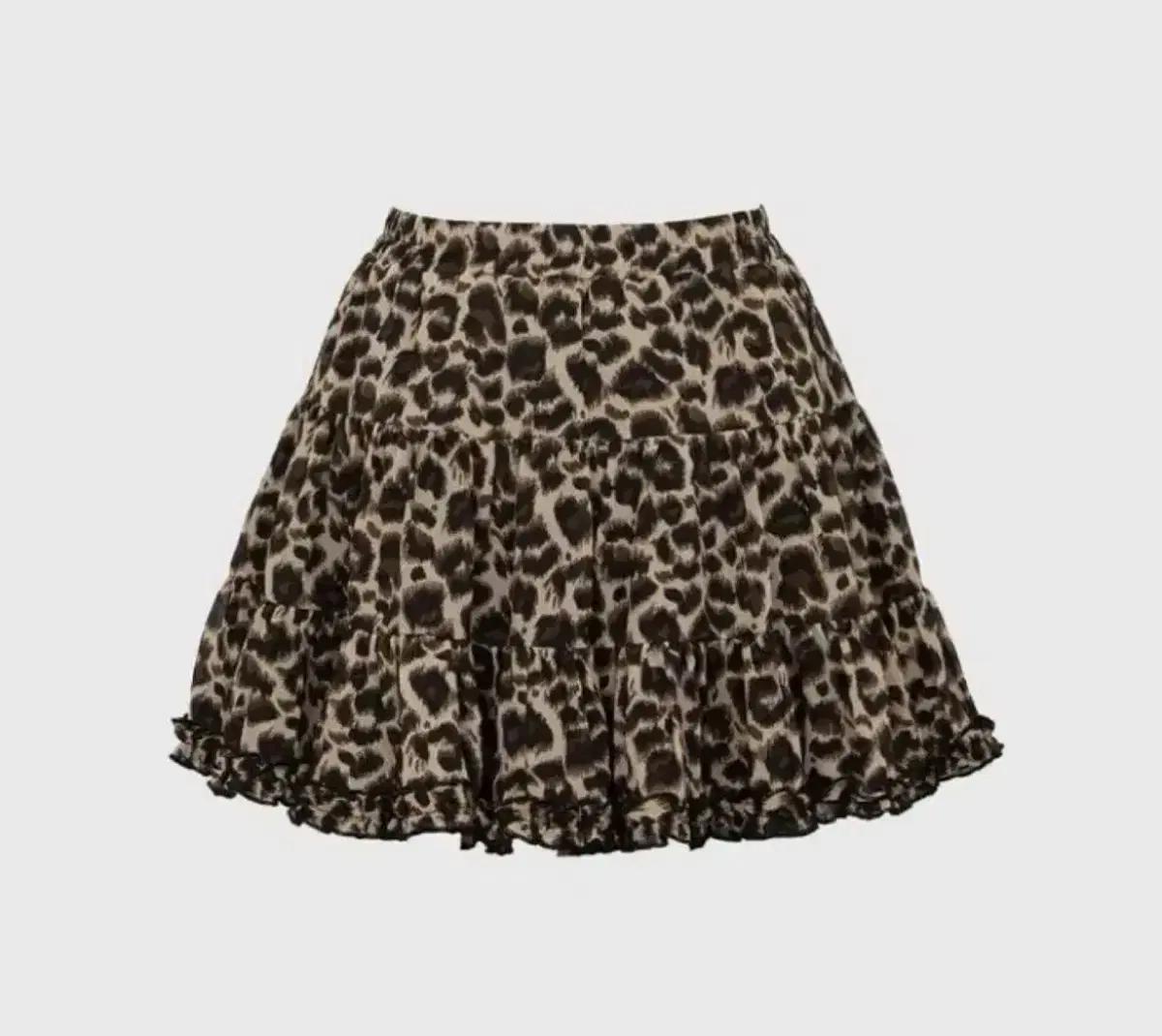 러프넥 튜튜  (2회착) 레오파드