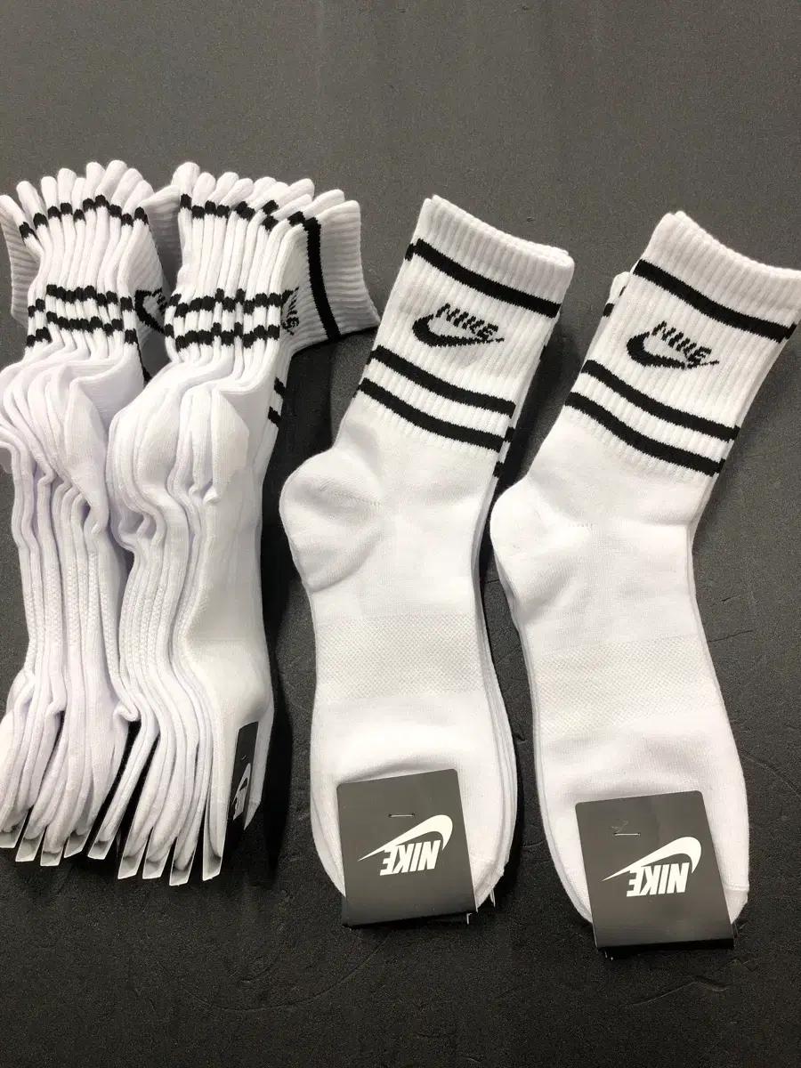 나이키 화이트 양말 3선