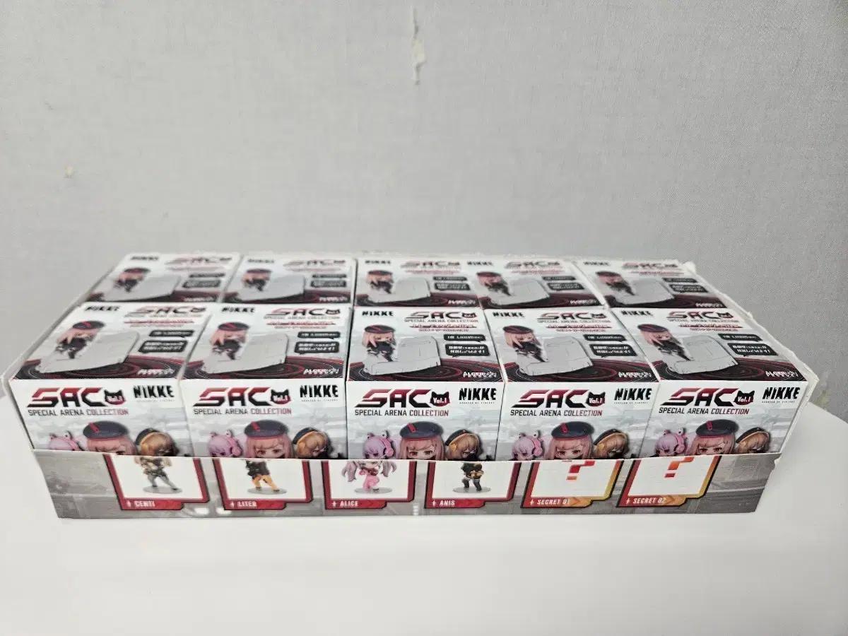 니케 스페셜 아레나 컬렉션Vol.1트레이딩 미니 피규어 시크릿2종 포함