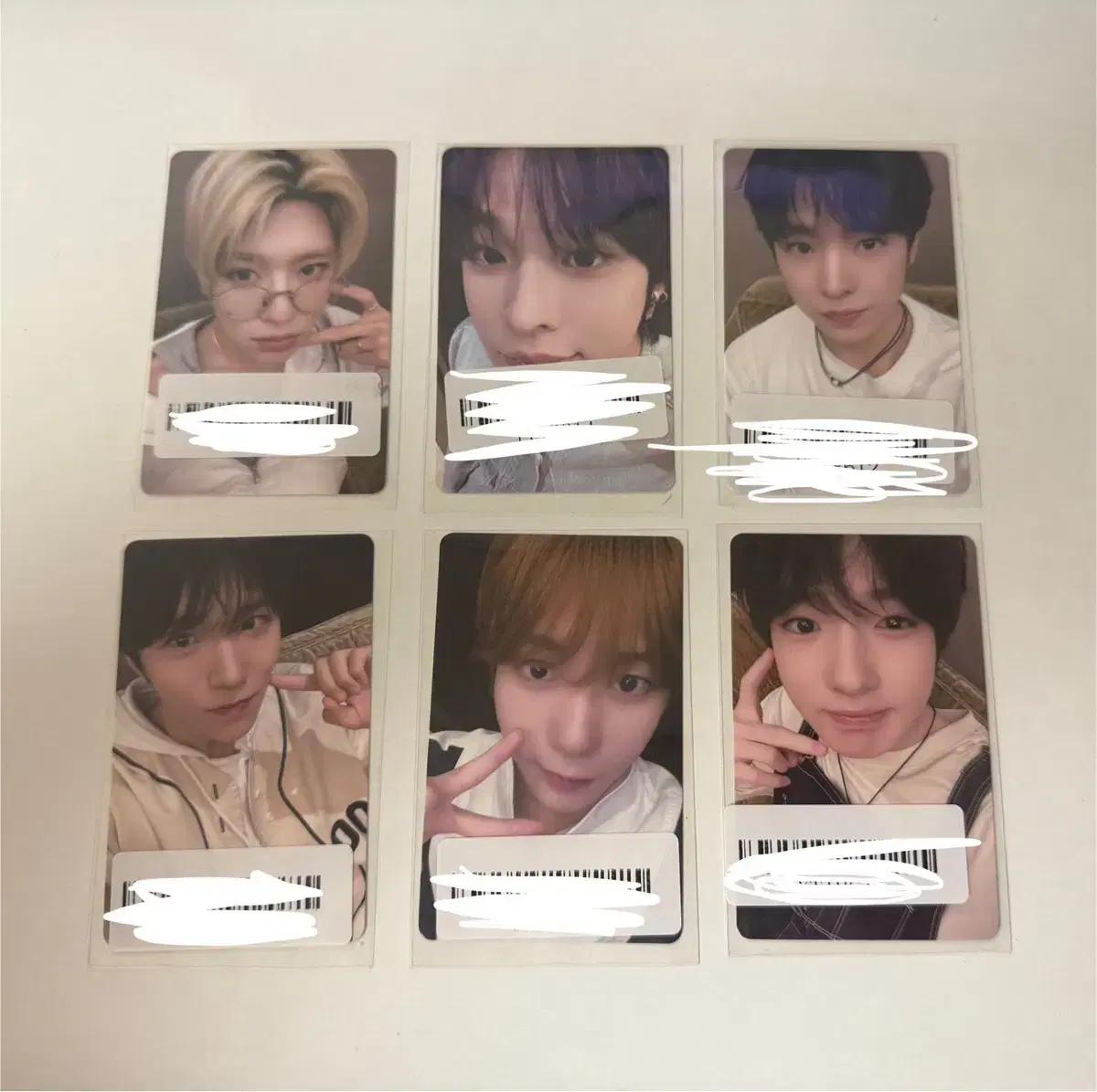 엔시티위시 kms 대면 3차 당첨자 포카 현물