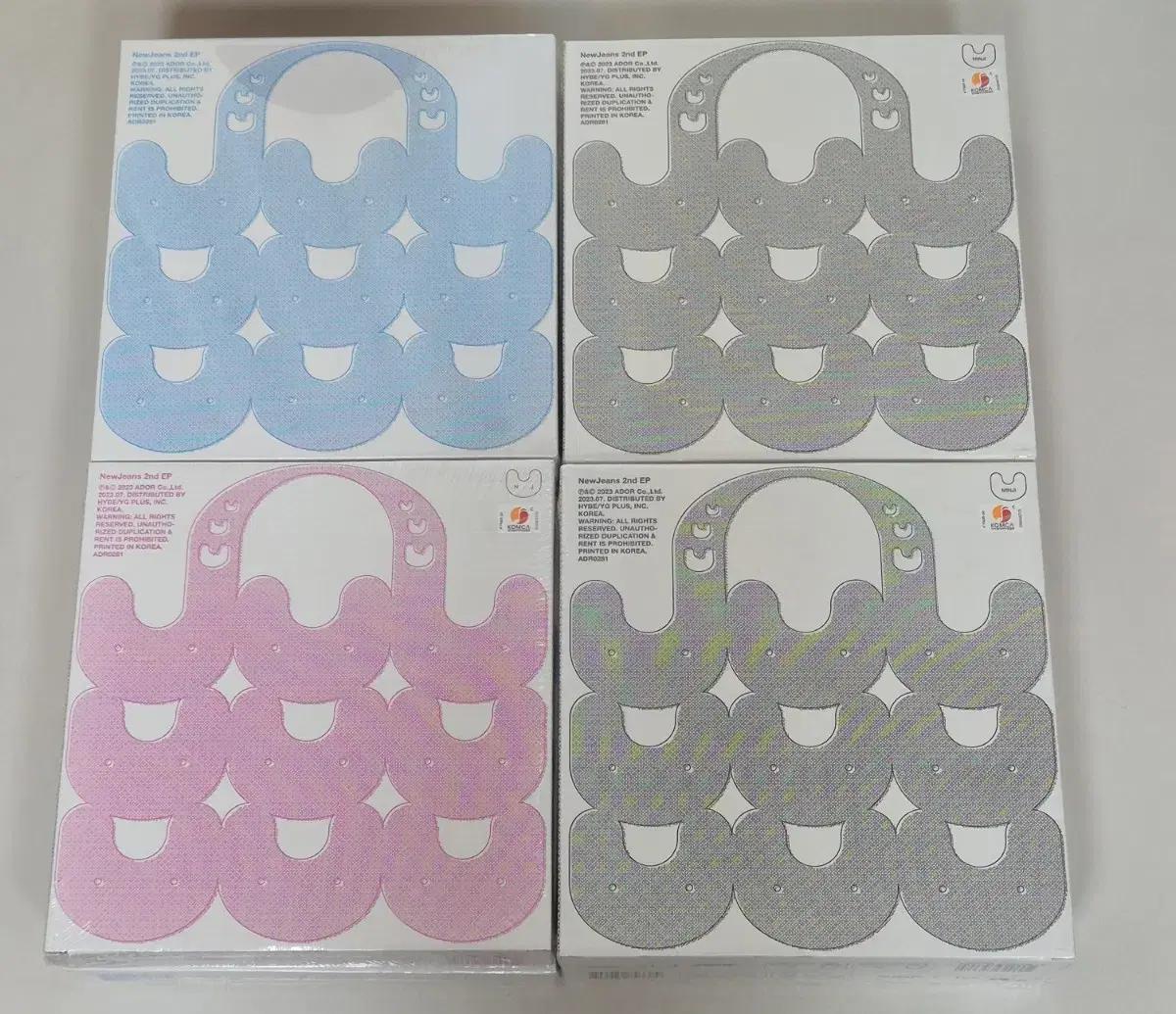 뉴진스 앨범 Get up 버니비치백 미개봉 판매