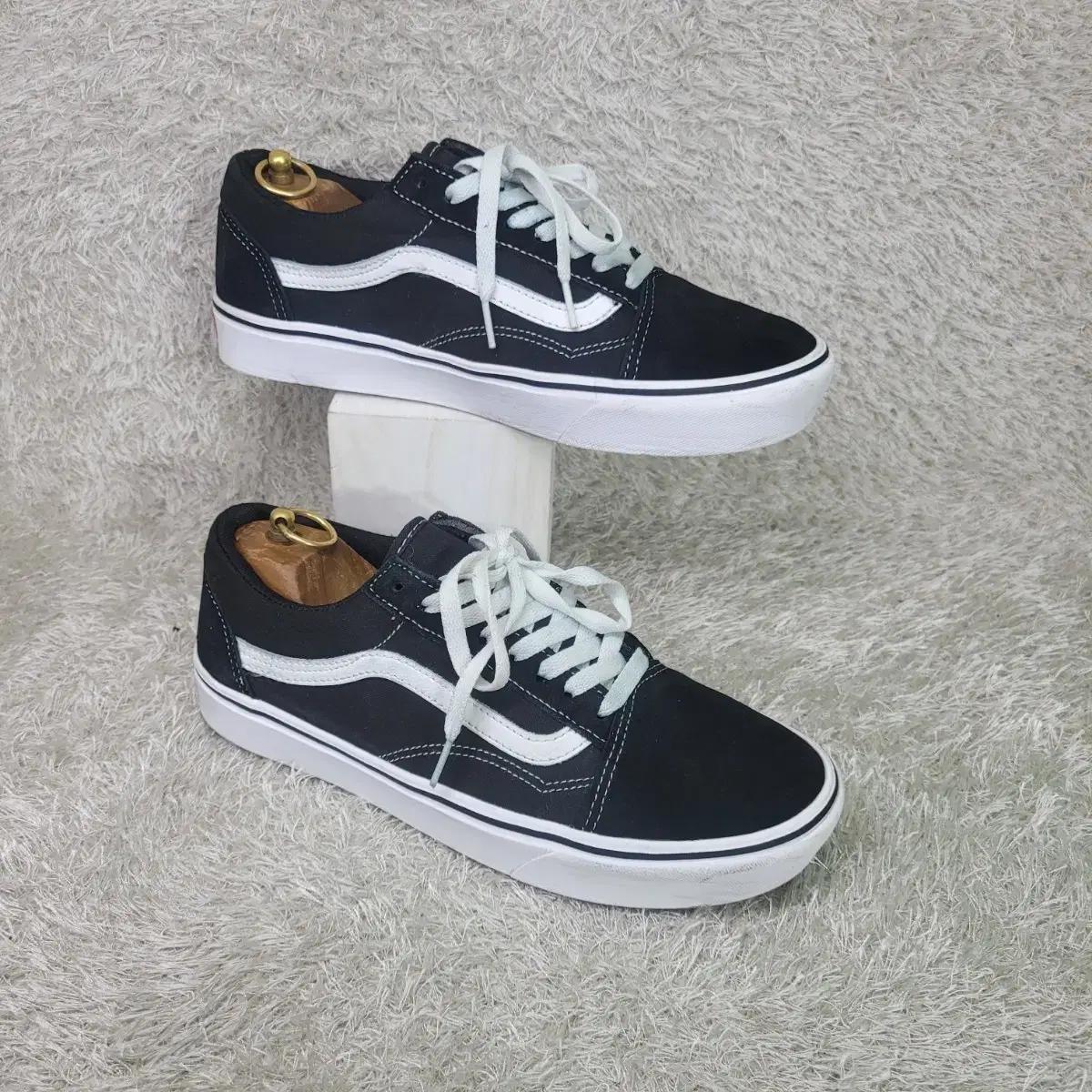 구제짱짱맨 265 반스 올드스쿨 검흰 컴피쿠시 스니커즈