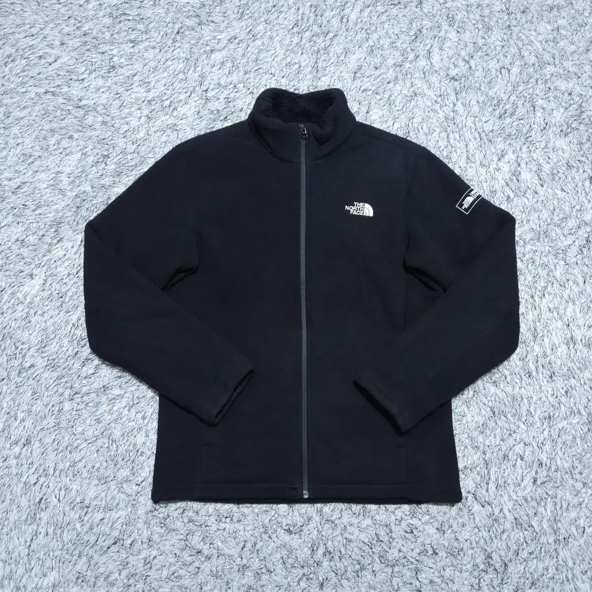 노스페이스) M 남자 블랙 퍼리 플리스자켓 양털집업 / 왕눈이샵