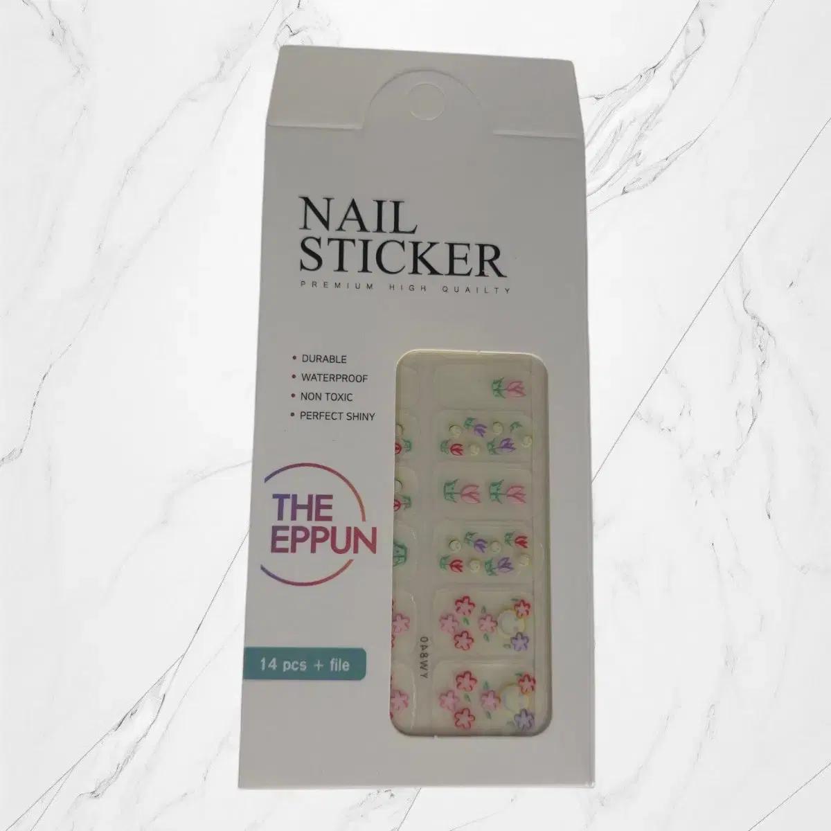 [새상품] 네일 연습 재료 셀프네일 막 쓰는 네일 스티커 투명