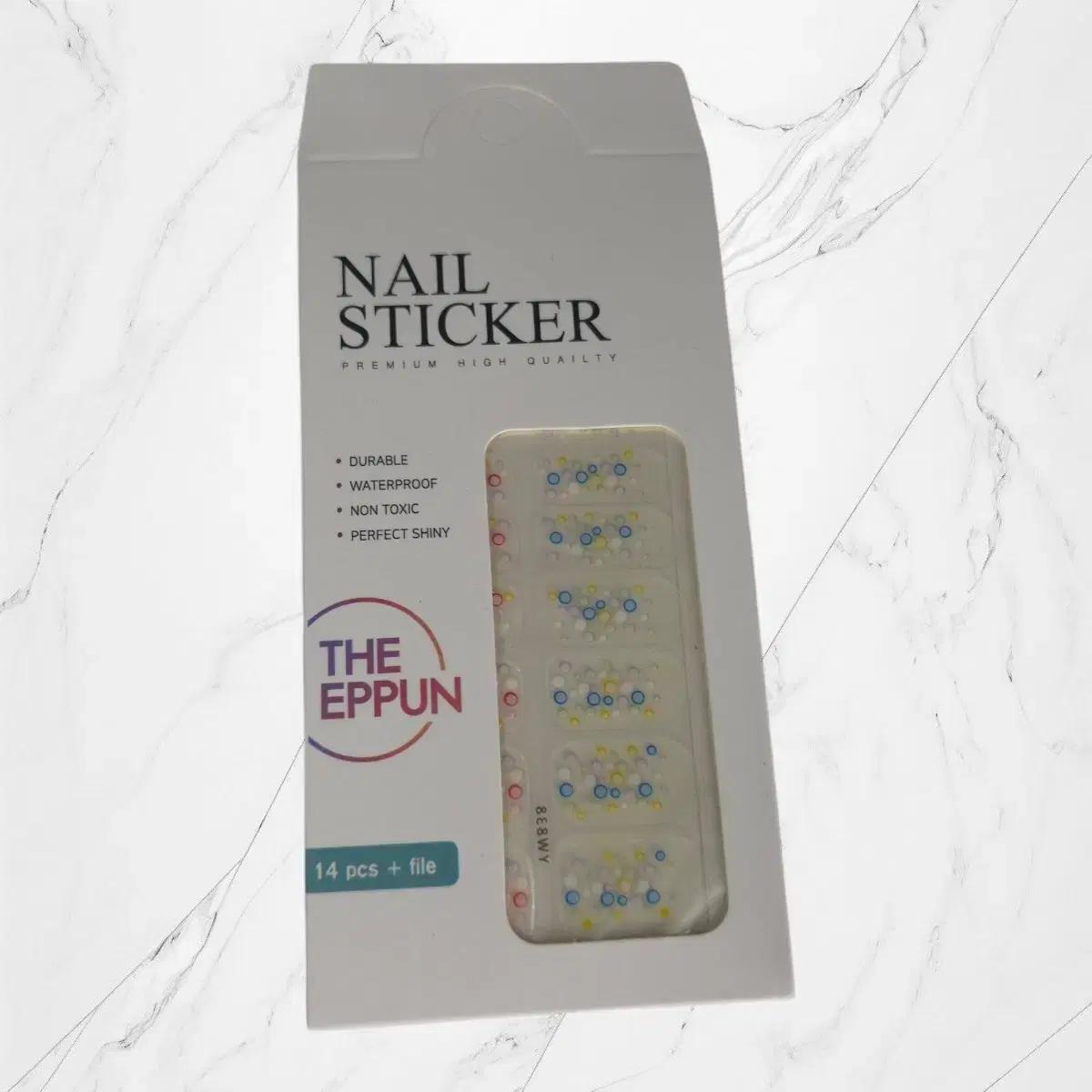 [새상품] 네일 스티커 막 쓰는 용도 저렴한 셀프네일 투명