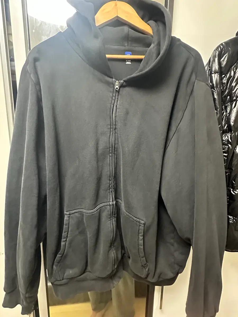 이지갭 후드집업 블랙