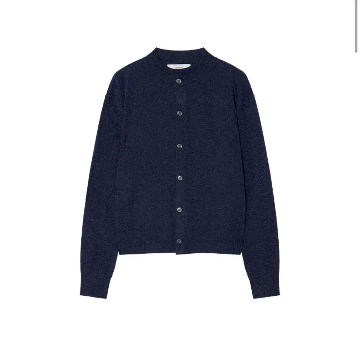 [1]Waviness 모헤어 가디건 네이비