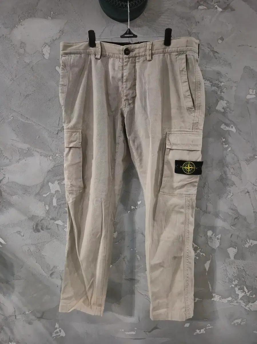 스톤아일랜드 남성 카고 바지 허리36